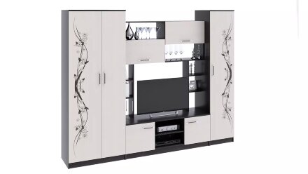 Стенка Венера, дуб белфорт с рисунком 